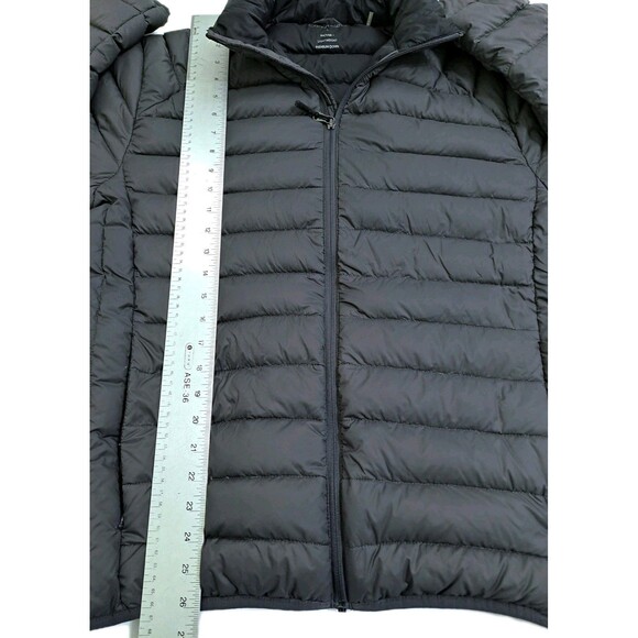 Calvin Klein Men Large Packable Premium Down Lightweight Puffer Jacket Zip Gray - Picture 8 of 9